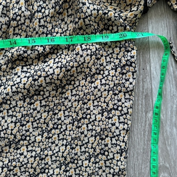 Zara Trafaluc Size Small Floral Tunic Dress - Picture 6 of 7